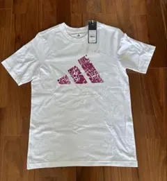 新品タグ付き☆adidas アディダス 半袖Tシャツ ホワイト 160のサムネイル