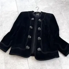 【極美品✨】ポロラルフローレン　ナポレオン　チャイナ　ジャケット　刺繍　ブラック 極美品✨】ポロラルフローレン ナポレオン チャイナ ジャケット 刺繍