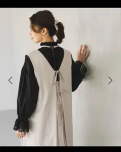 studio CLIP ２ＷＡＹリボンジャンパースカート　人気カラー　完売品