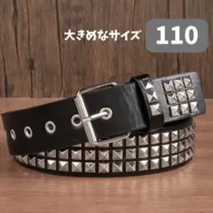 スタッズベルト　黒　ブリンブリン　ハード 　ロック　y2k　sk8　スケーター