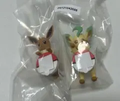 イーブイとリーフィア フィギュア 2体セット