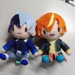 【プロセカ】ふわぷちミニぬいぐるみ~青柳冬弥＆東雲彰人~ビビバス