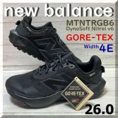26.0ｃｍ　ニューバランス　４Ｅ　ゴアテックス　防水　トレイルランニング　新品のサムネイル