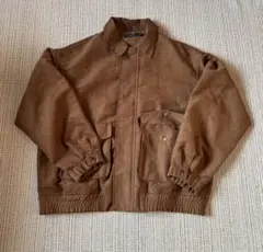 RAGEBLUE スウェードライクトラックジャケット ブルゾン L