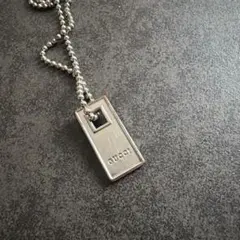 GUCCI グッチ プレート　ネックレストップのサムネイル