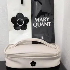 MARY QUANT ポーチ ホワイト