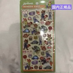 正規品　ボンボンドロップシール　ズートピア　シール　ディズニー