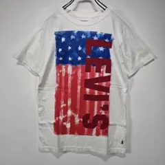 Levi's　半袖　Tシャツ　キッズL　ビッグプリント　ロゴ　状態良好　古着