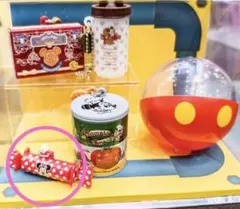 東京ディズニーリゾート　カプセルトイ　お菓子モチーフキーチェーン　ミニー