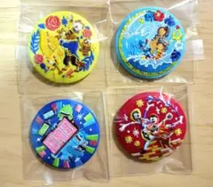 ディズニー刺繍 缶バッジ