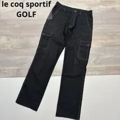 ルコックスポルティフゴルフ★綿63%混★薄手ストレッチ 【メンズサイズ76（S】