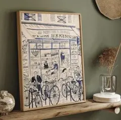 アートポスター　ミッドセンチュリー　モダン　インテリア　カフェ