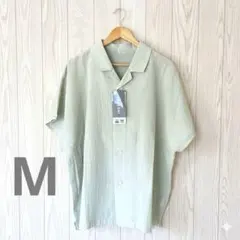 【新品】しまむら CLOSSHI 接触冷感 UVカット オープンカラーシャツ Mのサムネイル