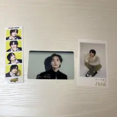 なにわ男子 大西流星 チェキ風クリアカード フォトカード