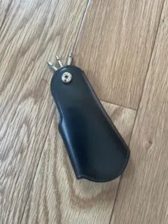 【週末値下げ】コムサイズム　味岡革鞄(AGIHEI) コラボ キーケース