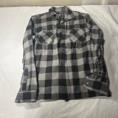 Timberland×SOPHNET. 長袖ネルシャツ M グレー 黒 メンズ