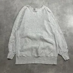 90s チャンピオン リバースウィーブ XL 無地 グレー ボロ スウェット