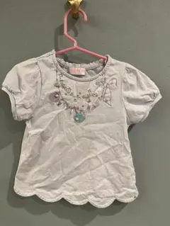 刺繍Tシャツ 100cm メゾピアノ