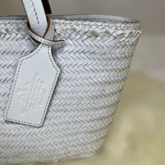 Dakota ダコタ ブライド トートバッグ ホワイト メッシュレザー 本革のサムネイル