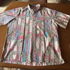 Reyn Spooner デイトリッヒ バレッツ フィッシュフック アロハ L