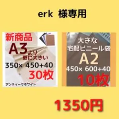 erk☺︎様専用　 宅配ビニール袋a3 メルカリ便袋 メルカリストア梱包資材