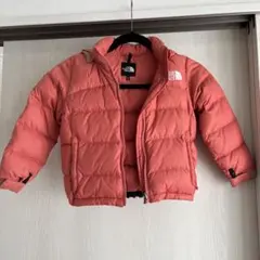THE NORTH FACE コーラルピンク ダウンジャケット