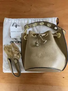 新品　ANDOREA CARUDONE バケツ型バッグ