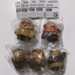 たかはたまさお 木彫り風 フィギュアコレクション 全5種 コンプリート ガチャ