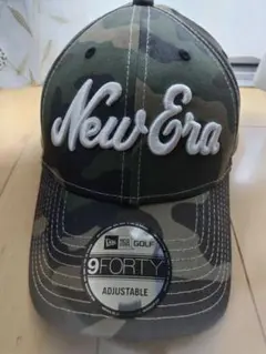 ニューエラ 迷彩 NEW ERA 9FORTY GOLF キャップ　グリーンカモ