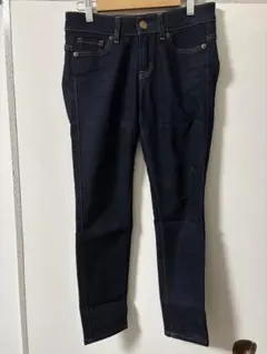 「即日発送」UNIQLO Mダークブルースリムフィットデニムパンツ