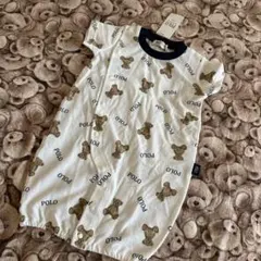 2WAYオール　タグ付き　ベア　ポロBCS