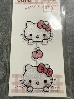 サンリオ ハローキティ ワッペンシール