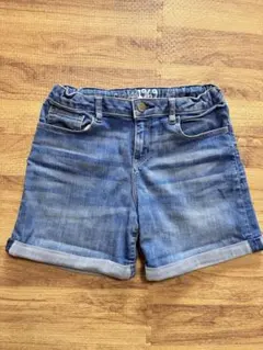 美品　GapKids 日本160㎝　デニムショートパンツ