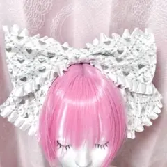 BIGリボン　ハンドメイド　量産型　地雷系　ロリータ