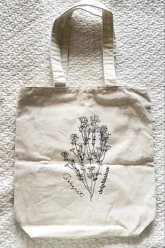 新品　e.e.p.グラフィックトートバッグ COCOALT　ボタニカル