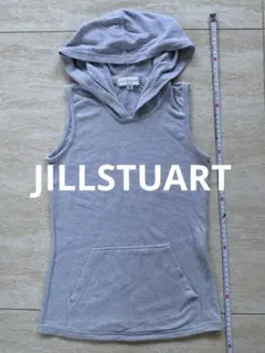 JILLSTUART ノースリーブ パーカー グレー S平成ギャルY2Kのサムネイル