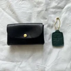 アナロジコ　カシメミニ財布⭐︎新品　未使用⭐︎ブラック
