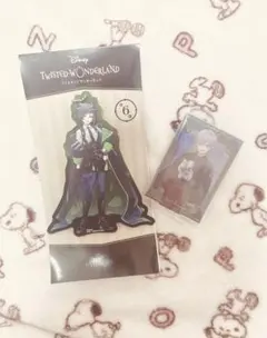 ツイステッドワンダーランド　アクリルチャームとカードセット