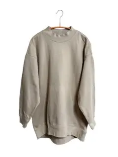 UNIQLO ユニクロ ベージュ オーバーサイズ ハイネック トレーナー M