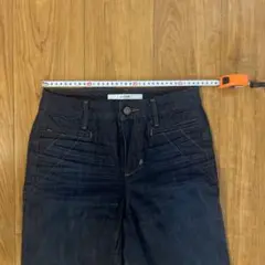 JOE’Sフレアデニム サイズ24 ダークブルー