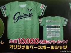 限定　ガイナーレ鳥取 オリジナルベースボールシャツ ユニフォーム ２枚