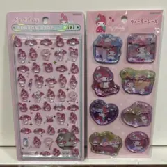 【正規品】マイメロディ　ボンドロmini&ウォーターインシール 2枚セット
