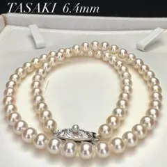 TASAKI 照り抜群✨ 極小3.6-4.0mm本真珠ベビーパールネックレス - メルカリ
