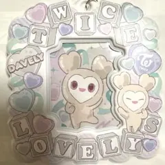 TWICE LOVELYSカードホルダー ダヒョンキーホルダー