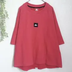 8701 カッパ ビッグシルエットTシャツ レディーストップス カットソー 無地