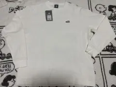 【新品未使用】 New Balance ワッフル長袖Tシャツ オフホワイト　Sのサムネイル