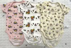 ユニクロ　ボディスーツ　３枚セット