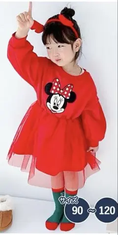 CIARA ミニーマウス チュニックワンピース 110cm