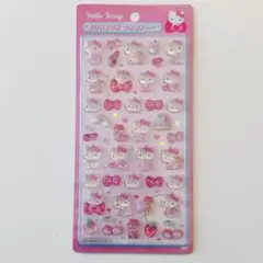 国内正規品　新品　ボンボンドロップシール 廃盤 キティ ピンク　第一弾