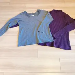 【２着セット】スタジオクリップ他 レディース 長袖 トップス M